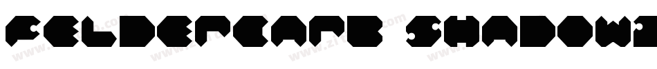 Feldercarb Shadow2字体转换